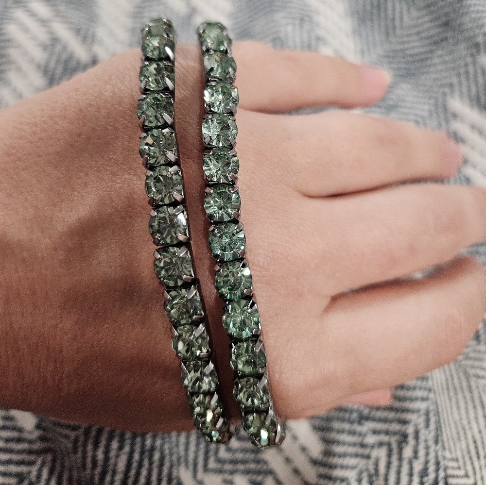 Vera Wang stretch bracelets